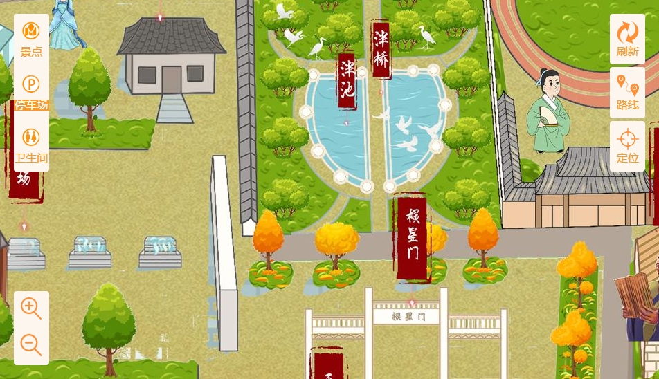 普定手绘地图景区语音讲解导览系统：智慧景区建设的基石